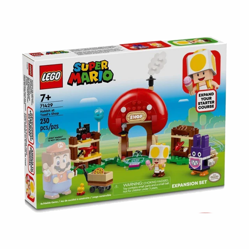 LEGO 71429 Super Mario Nabbit at Toad's Shop Expansion Set