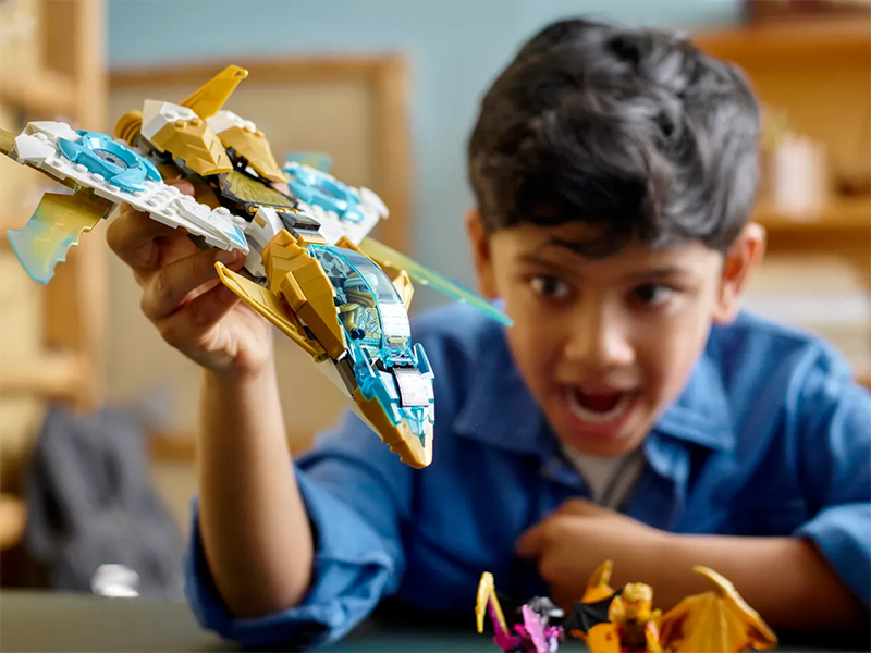 LEGO® 71770 NINJAGO® Zane's Golden Dragon Jet - My Hobbies