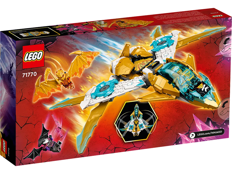 LEGO® 71770 NINJAGO® Zane's Golden Dragon Jet - My Hobbies