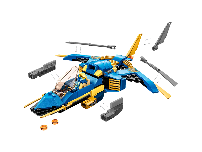 LEGO® 71784 NINJAGO® Jay’s Lightning Jet EVO - My Hobbies