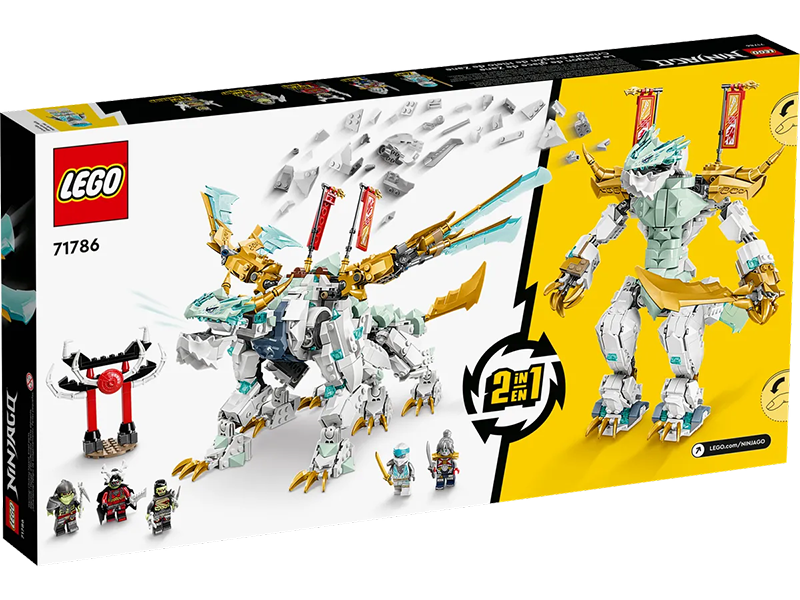 LEGO® 71786 NINJAGO® Zane’s Ice Dragon Creature - My Hobbies