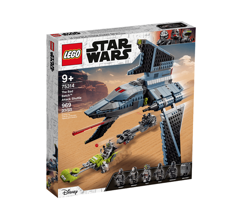 LEGO® 75314 Star Wars™ The Bad Batch™ Attack Shuttle - My Hobbies