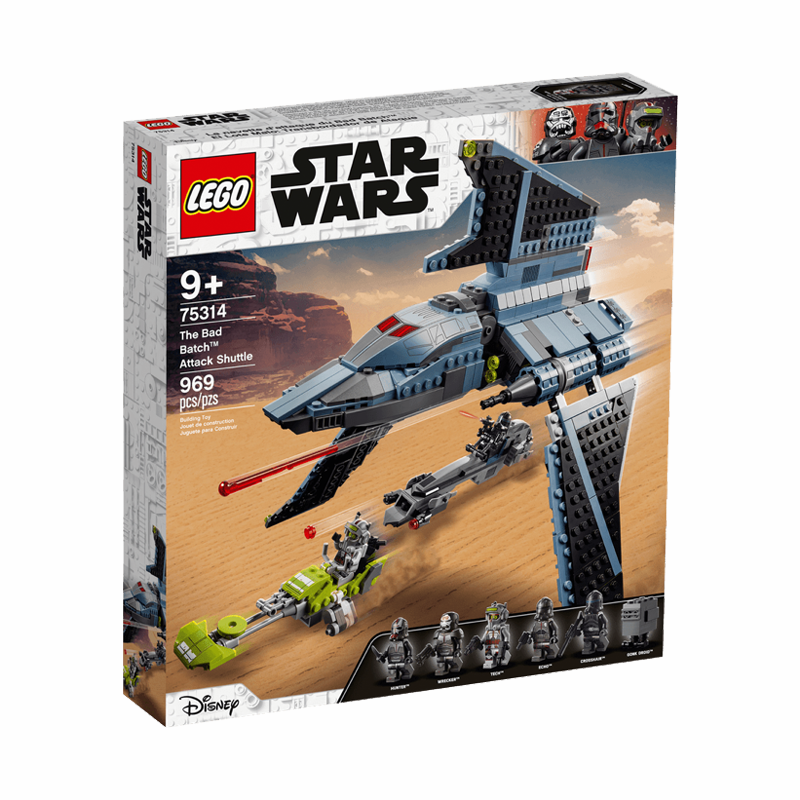LEGO® 75314 Star Wars™ The Bad Batch™ Attack Shuttle - My Hobbies