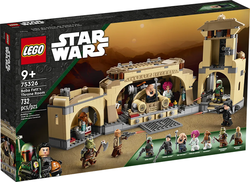 LEGO® 75326 Star Wars™ Boba Fett's Throne Room - My Hobbies