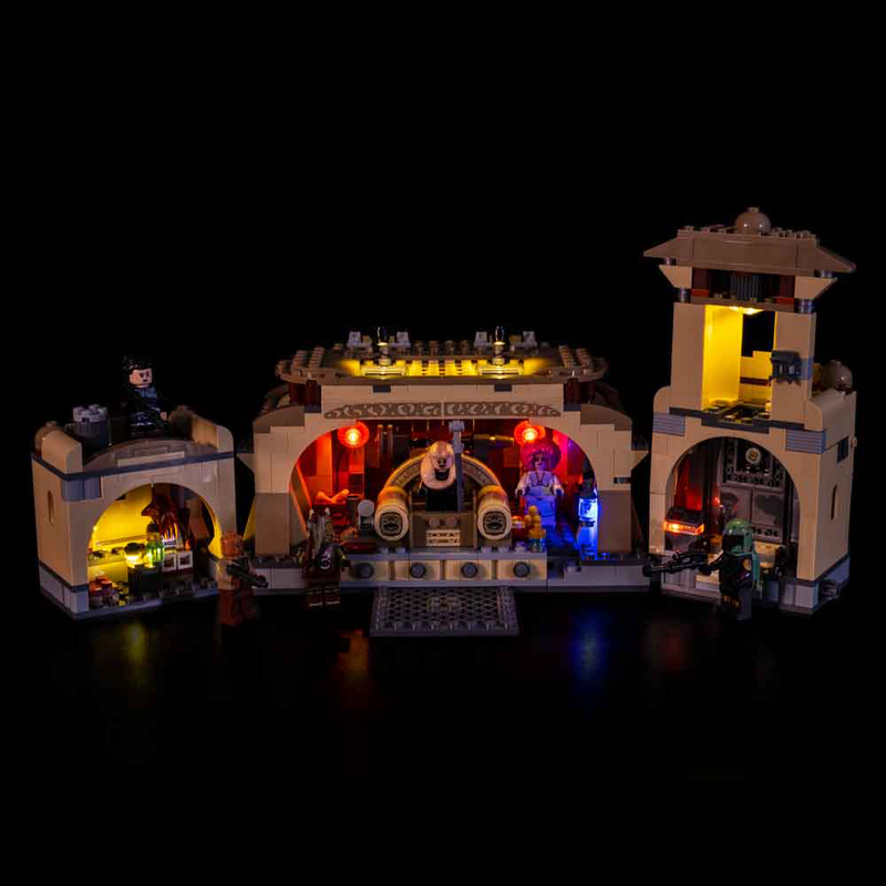 Light My Bricks LEGO Boba Fett's Throne Room