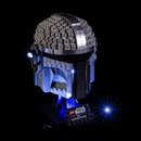 Light My Bricks LEGO The Mandalorian Helmet 75328 Light Kit (LEGO Set Not Included) - My Hobbies