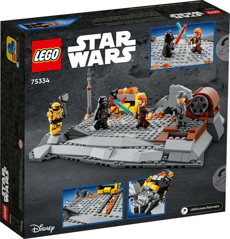 LEGO® 75334 Star Wars™ Obi-Wan Kenobi™ vs. Darth Vader™ - My Hobbies