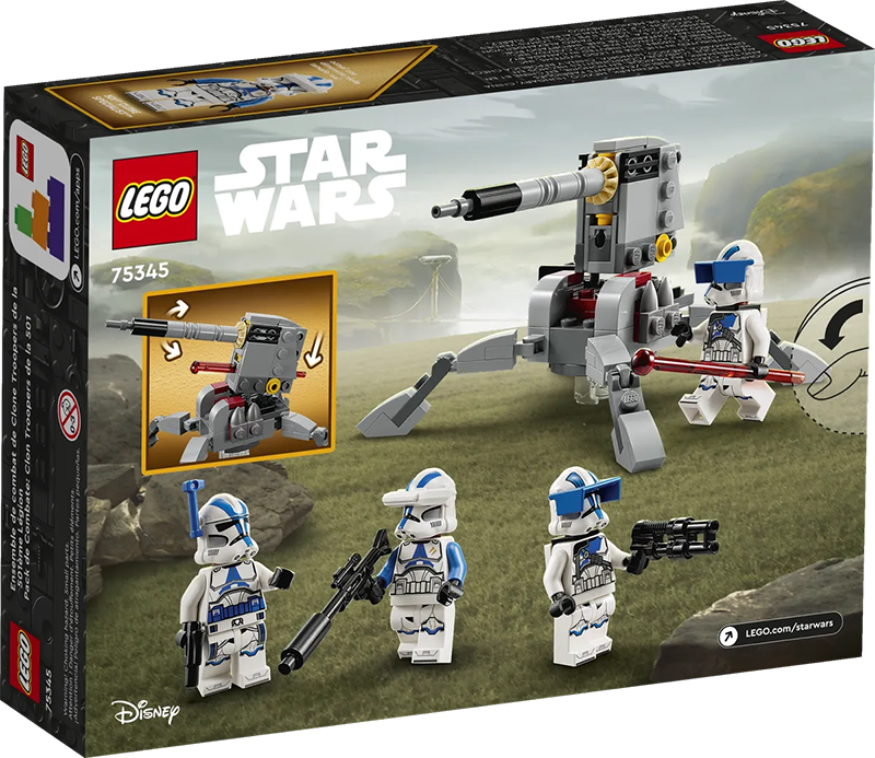 LEGO® 75345 Star Wars™ 501st Clone Troopers™ Battle Pack - My Hobbies