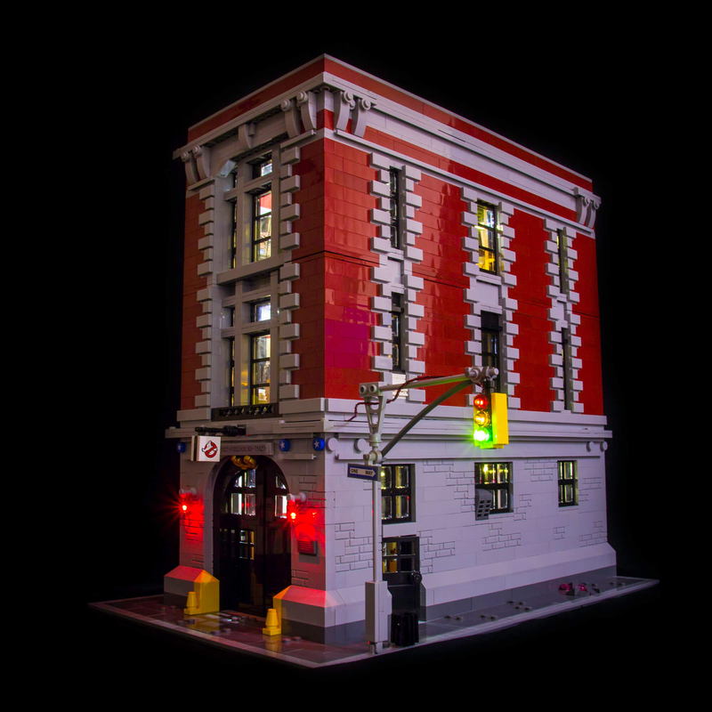 LEGO Ghostbusters Firehouse Headquarters 75827 Light Kit (LEGO Set Are Not Included ) - My Hobbies