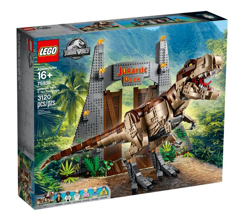 LEGO® Jurassic World 75936 Jurassic Park: T. rex Rampage - My Hobbies