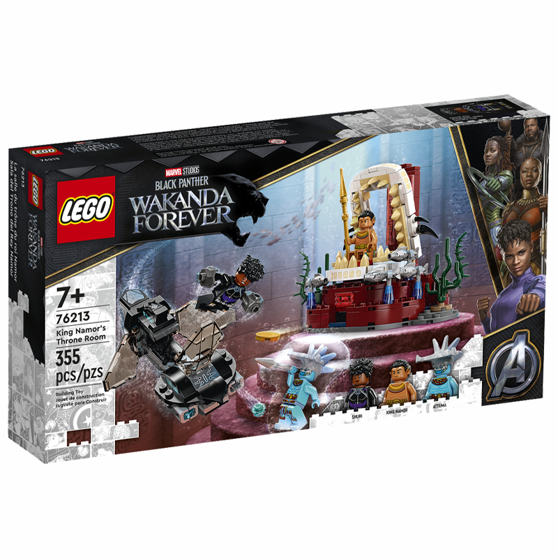 LEGO® 76213 Marvel King Namor’s Throne Room - My Hobbies