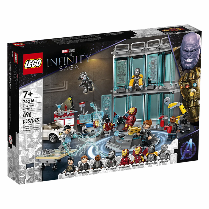 LEGO® 76216 Marvel Iron Man Armoury - My Hobbies