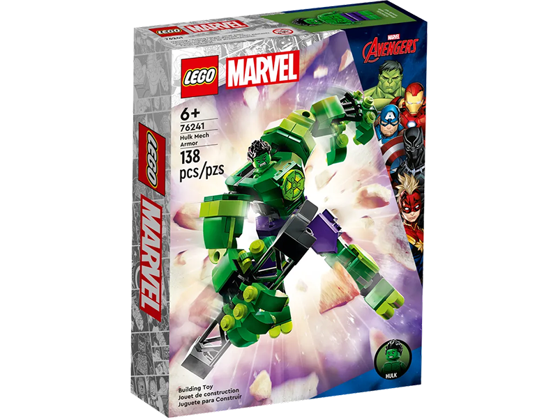 LEGO® 76241 Marvel Hulk Mech Armor - My Hobbies