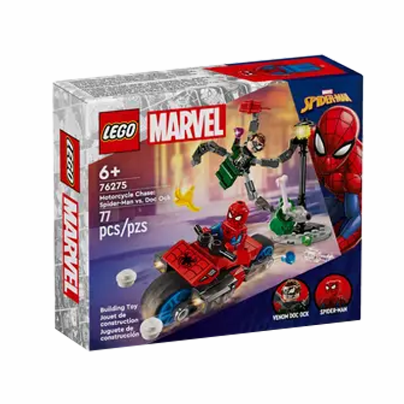 LEGO 76275 Marvel Motorcycle Chase: Spider-Man vs. Doc Ock