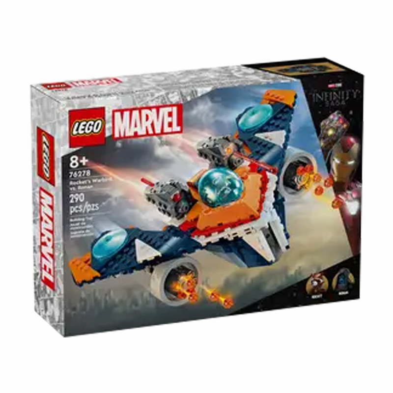 LEGO 76278 Marvel Rocket's Warbird vs. Ronan