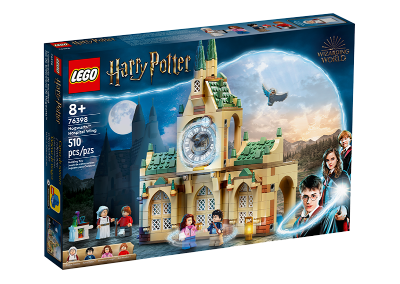 LEGO® 76398 76401 76401 Harry Potter™ Hogwarts™ Hospital Wing, Courtyard: Sirius’s Rescue, Dumbledore’s Office Bundle (set of 3) - My Hobbies