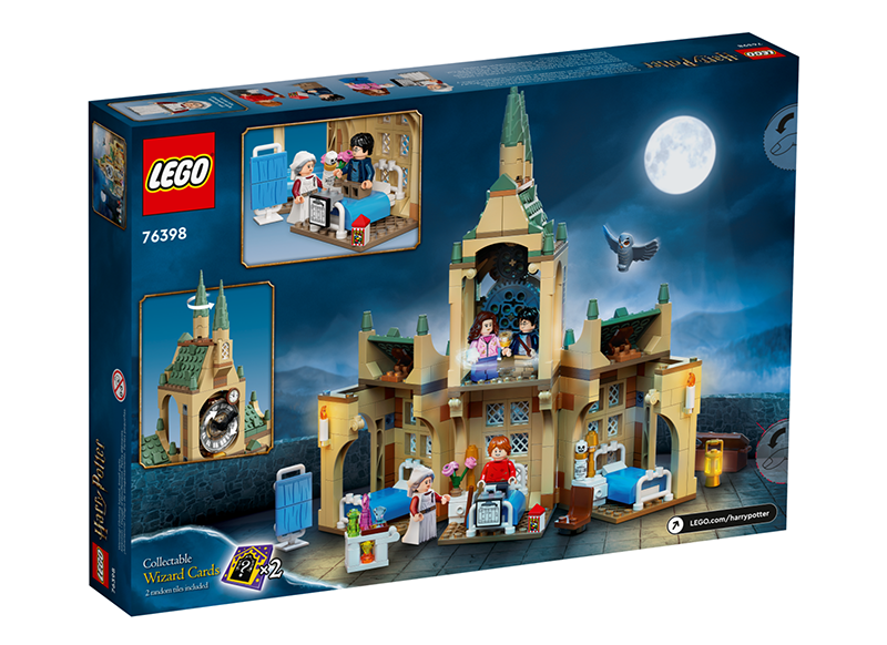 LEGO® 76398 76401 76401 Harry Potter™ Hogwarts™ Hospital Wing, Courtyard: Sirius’s Rescue, Dumbledore’s Office Bundle (set of 3) - My Hobbies