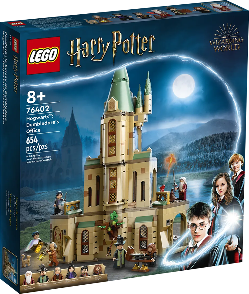 LEGO® 76398 76401 76401 Harry Potter™ Hogwarts™ Hospital Wing, Courtyard: Sirius’s Rescue, Dumbledore’s Office Bundle (set of 3) - My Hobbies