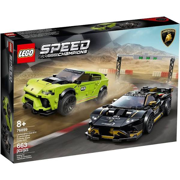 LEGO® 76899 Speed Champions Lamborghini Urus ST-X & Lamborghini Huracán Super Trofeo EVO - My Hobbies