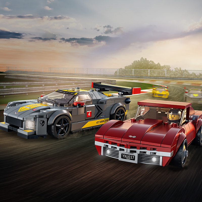 LEGO® 76903 Speed Champions Chevrolet Corvette C8.R Race Car and 1968 Chevrolet Corvette - My Hobbies