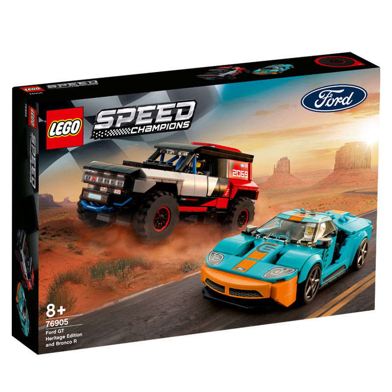 LEGO® 76905 Speed Champions Ford GT Heritage Edition and Bronco R - My Hobbies