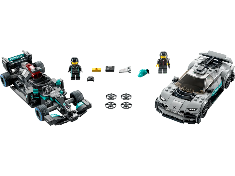 LEGO® 76909 Speed Champions Mercedes-AMG F1 W12 E Performance & Mercedes-AMG Project One - My Hobbies