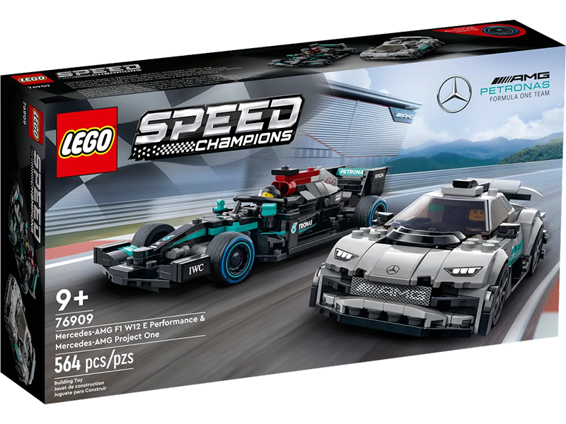 LEGO® 76909 Speed Champions Mercedes-AMG F1 W12 E Performance & Mercedes-AMG Project One - My Hobbies