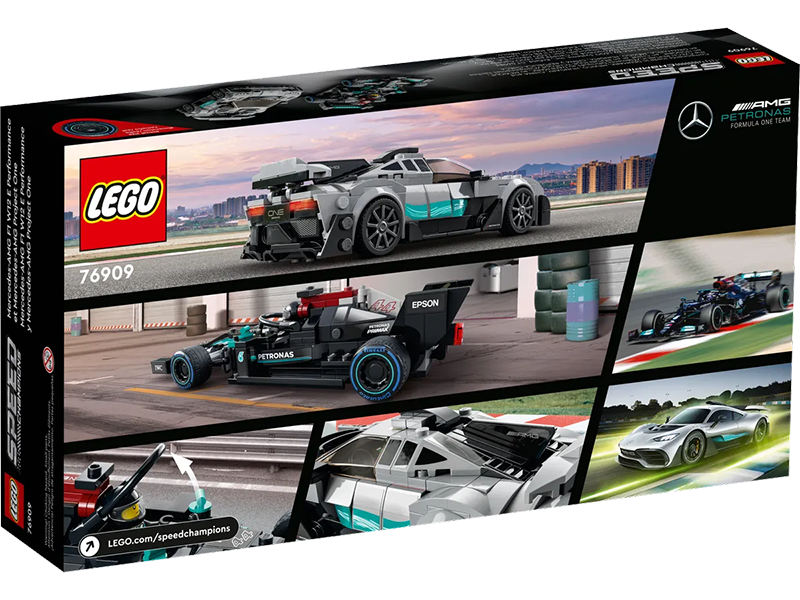 LEGO® 76909 Speed Champions Mercedes-AMG F1 W12 E Performance & Mercedes-AMG Project One - My Hobbies