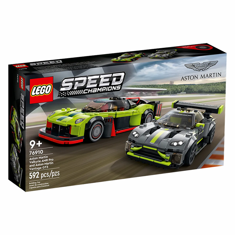 LEGO® 76910 Speed Champions Aston Martin Valkyrie AMR Pro and Aston Martin Vantage GT3 - My Hobbies