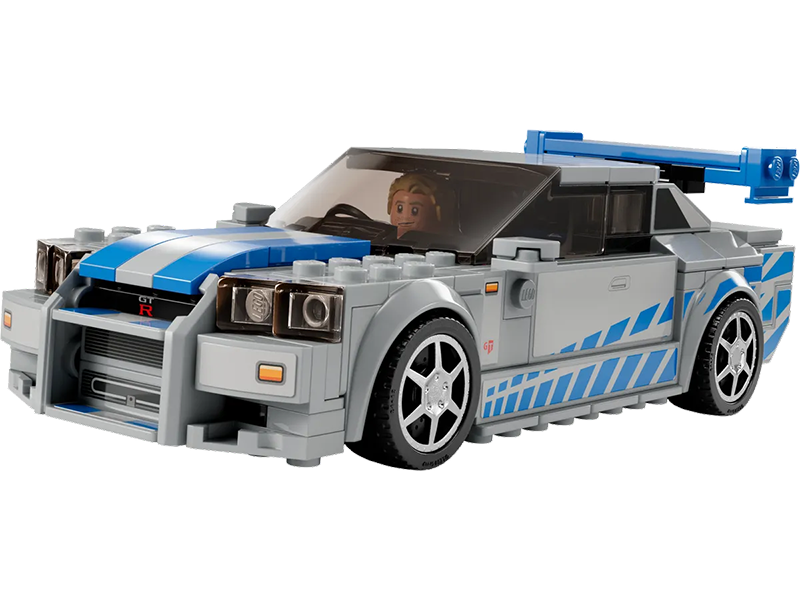 LEGO® 76917 Speed Champions 2 Fast 2 Furious Nissan Skyline GT-R (R34) - My Hobbies