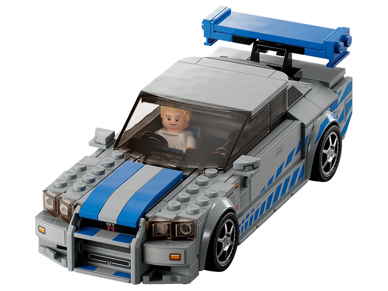 LEGO® 76917 Speed Champions 2 Fast 2 Furious Nissan Skyline GT-R (R34) - My Hobbies