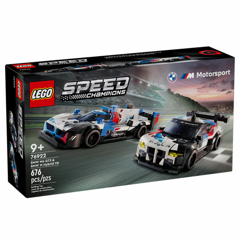 LEGO® 76922 Speed Champions BMW M4 GT3 & BMW M Hybrid V8 Race Cars