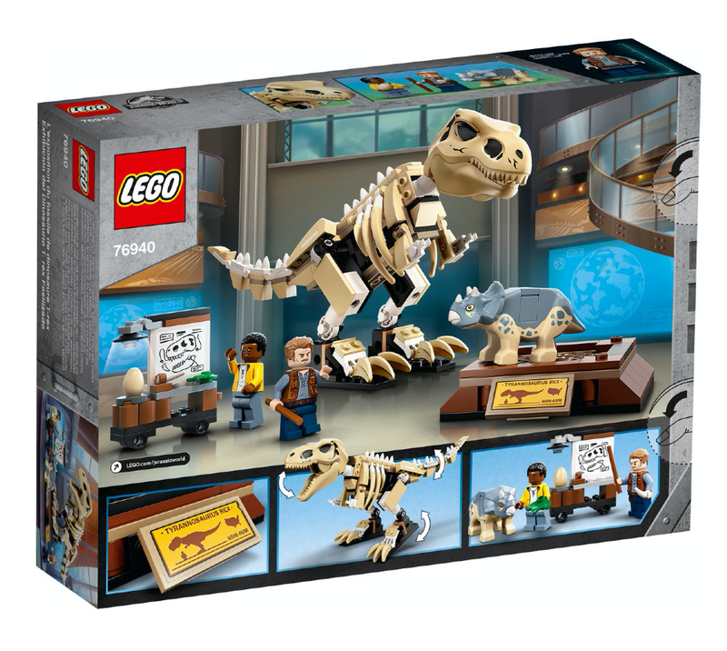LEGO® 76940 Jurassic World™ T. rex Dinosaur Fossil Exhibition - My Hobbies