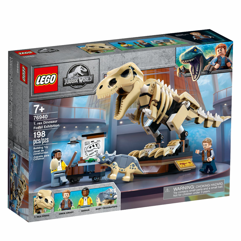LEGO® 76940 Jurassic World™ T. rex Dinosaur Fossil Exhibition - My Hobbies