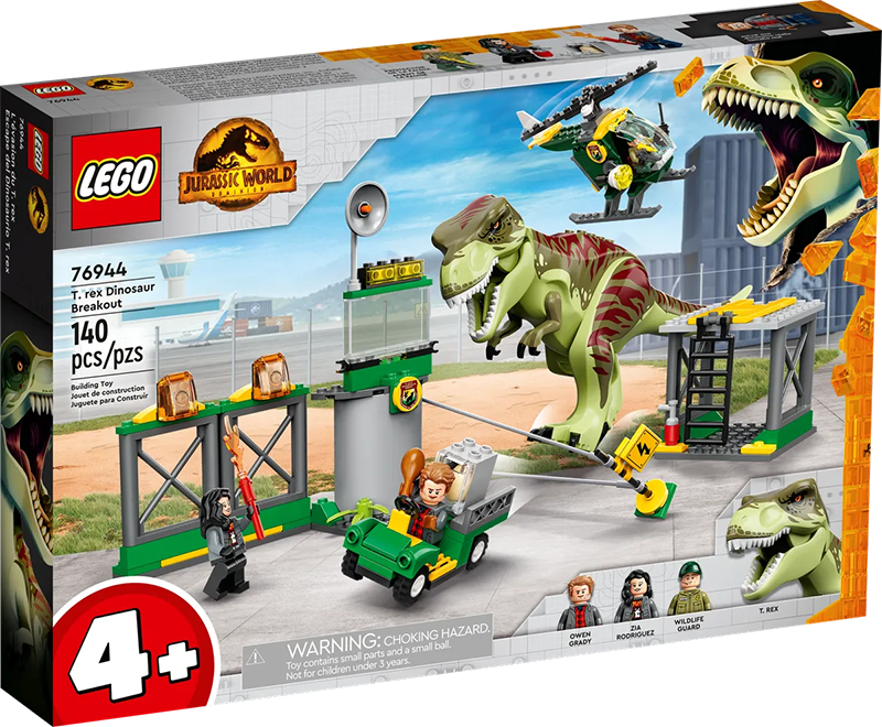 LEGO® 76944 Jurassic World™ T. rex Dinosaur Breakout - My Hobbies