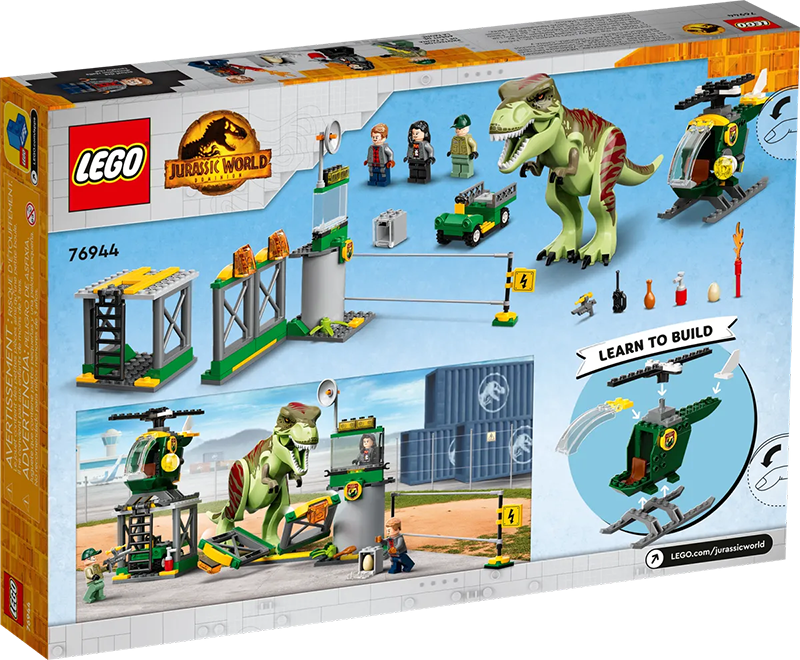 LEGO® 76944 Jurassic World™ T. rex Dinosaur Breakout - My Hobbies