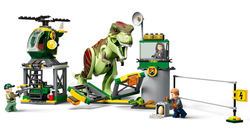 LEGO® 76944 Jurassic World™ T. rex Dinosaur Breakout - My Hobbies