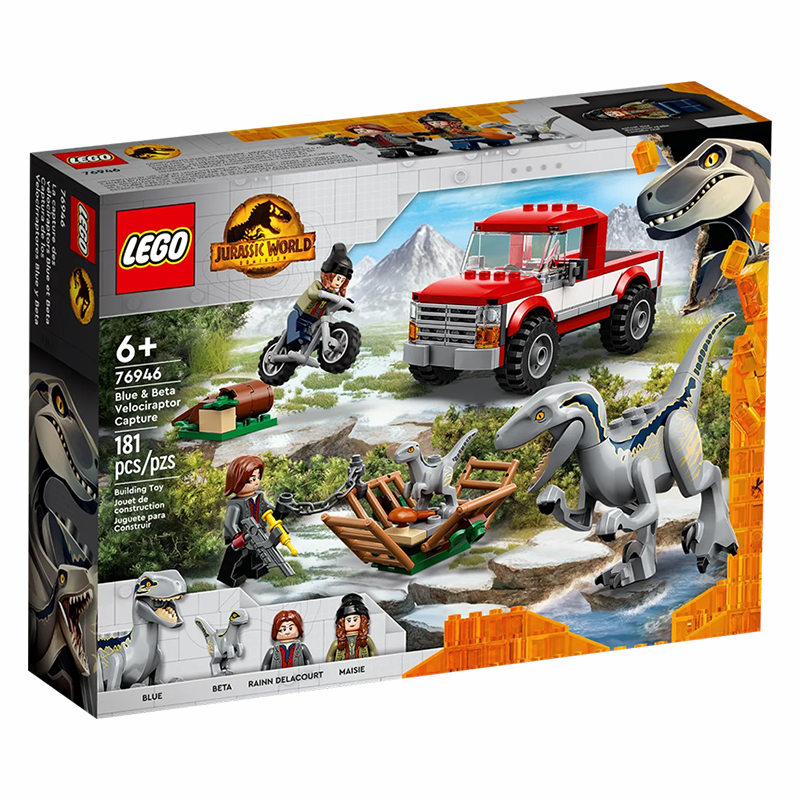 LEGO® 76946 Jurassic World™ Blue & Beta Velociraptor Capture - My Hobbies