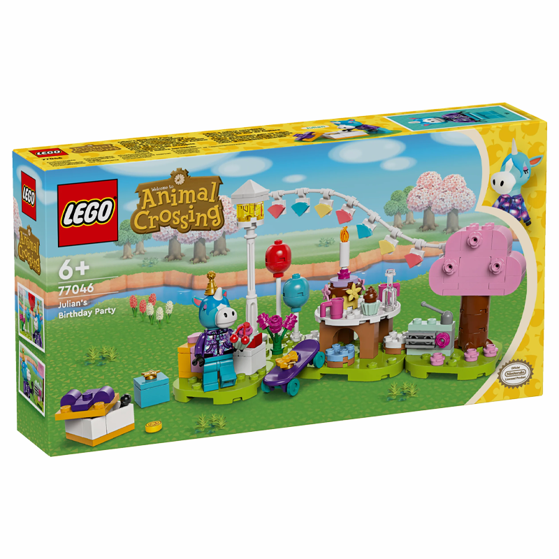 LEGO® 77046 Animal Crossing™ Julian's Birthday Party