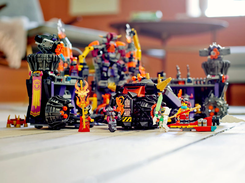 The flaming sales foundry lego