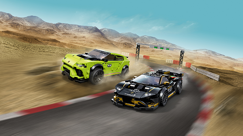 LEGO® 76899 Speed Champions Lamborghini Urus ST-X & Lamborghini Huracán Super Trofeo EVO - My Hobbies