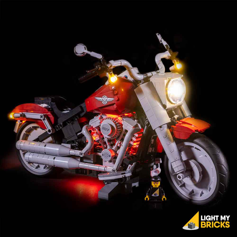 LEGO Harley-Davidson® Fat Boy® 10269 Light Kit (LEGO Set Are Not Included ) - My Hobbies