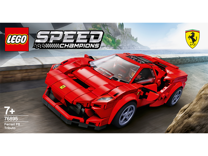 LEGO® 76895 Speed Champions Ferrari F8 Tributo - My Hobbies