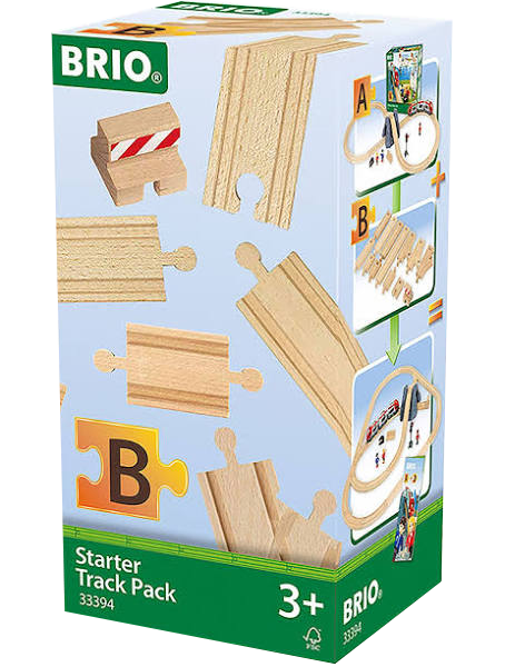 BRIO Tracks - Starter Track Pack "B", 13 pieces - My Hobbies