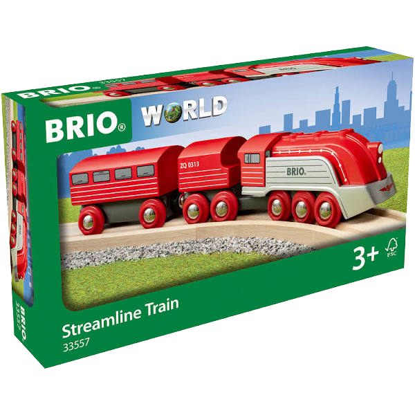 BRIO Train - Streamline Train 3 pieces - My Hobbies