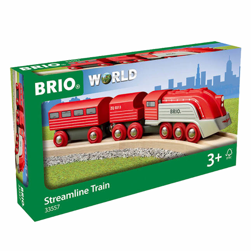 BRIO Train - Streamline Train 3 pieces - My Hobbies