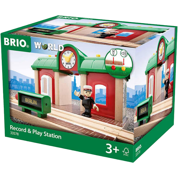 BRIO Destination - Record and Play Station, 3 pieces - My Hobbies