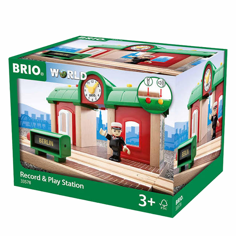 BRIO Destination - Record and Play Station, 3 pieces - My Hobbies