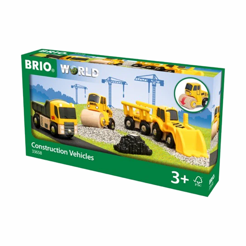 BRIO Vehicle - Construction vehicles 5 pieces - My Hobbies