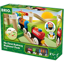 BRIO My First - My First Railway Beginner Pack, 18 pieces - My Hobbies